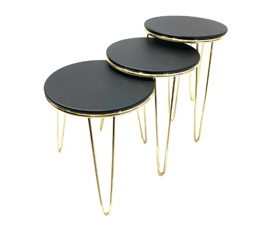 Translation missing: en.Black Nesting Coffee Table (Set of 3)